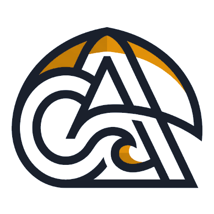 Monogram Charcoal Amber